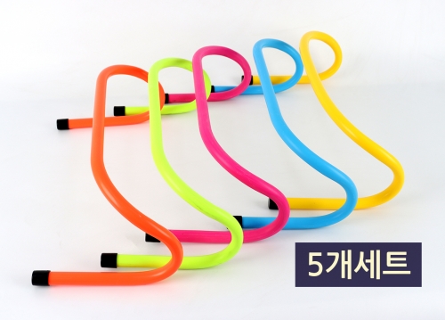 레인보우 허들 5개세트 레인보우 허들 5개세트