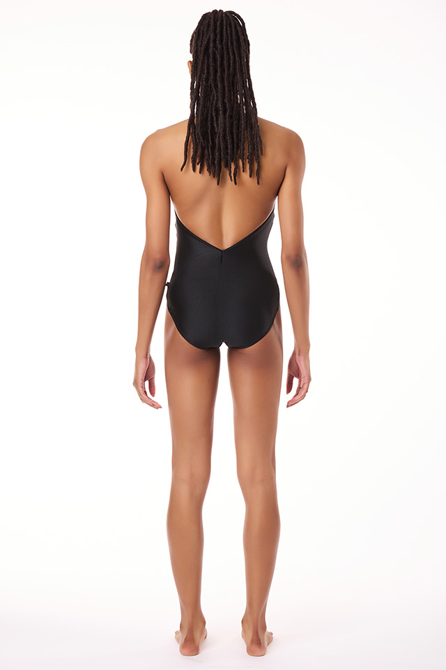 카라 홀터 레오타드(블랙) 3