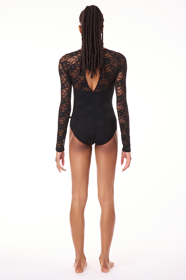 카르멘 슬리브드 레오타드(블랙) 3