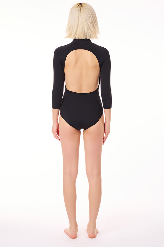 아이리스 집업 레오타드(블랙) 3