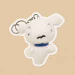 춤추는 흰둥이 키링 8cm