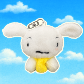 노란목도리 흰둥이 인형 8cm