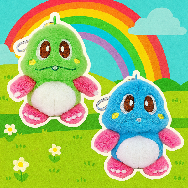 버블보블 키링 8cm 2컬러