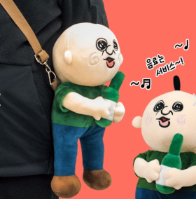 빵빵이 크로스백 가방 35cm