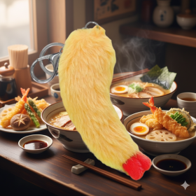 새우튀킴 봉제 키링 9cm
