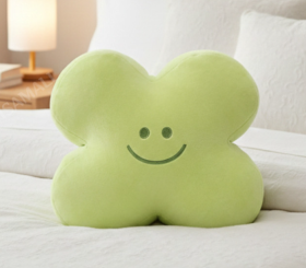 네잎클로버 인형 쿠션 25cm 모찌