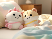 햄랑이 쪼롱이 인형 25cm 2종 혼합