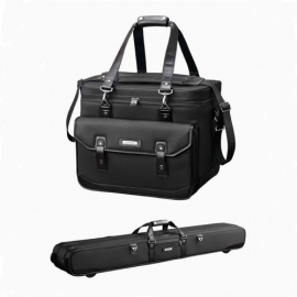 [시마노] BR-511W 헤라XT로드케이스 BA-511W 헤라XT보조백 중층가방 세트 블랙