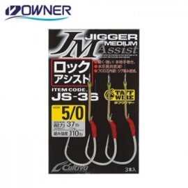[오너] JS-36 지거 미디엄 락 어시스트/지깅훅 루어바늘