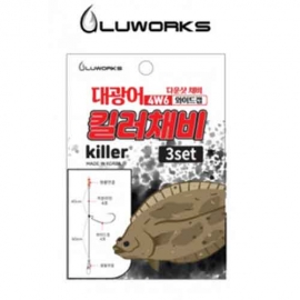 [루웍스] LWX-34 대광어 킬러채비 다운샷채비