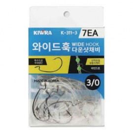[키우라] K-311 와이드훅 다운샷채비