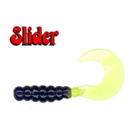 [슬라이더] 크레이지 테일 2인치 쏘가리 꺽지 웜