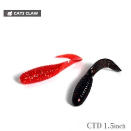 [캣츠크로우] CTD 그럽 1.5인치 쏘가리 꺽지 송어 웜
