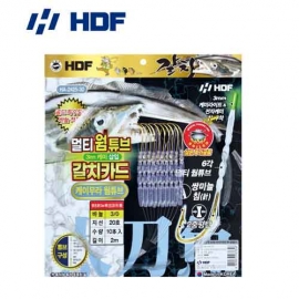 [해동] HA-2425 멀티웜튜브 갈치카드 갈치채비 -케이무라 웜튜브-