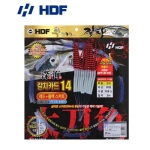 [헤동] HA-1426 심해갈치카드 14 갈치채비 (레드+블랙 스커트)