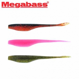 [메가배스] 슬링쉐드 5인치 광어 다운샷웜