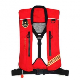 [카포스] 자동팽창 구명조끼 생명의등대- 수분감지시 LED 불빛 -