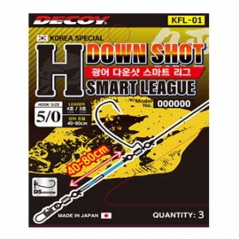 [데코이] KFL-01 광어 다운샷 스마트리그 원터치유동채비