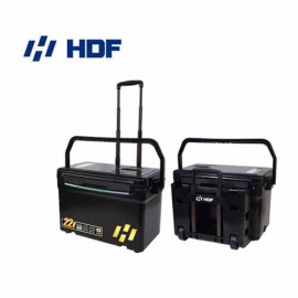 [해동] HB-1815 캐리쿨러 캐리어형 아이스박스 쿨러 22L -블랙-