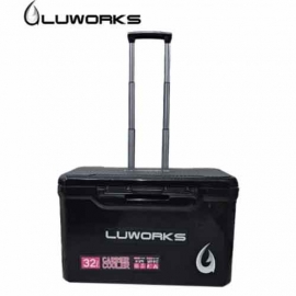 [루웍스] LWT-125 바퀴형 아이스박스 캐리어 쿨러 -블랙-