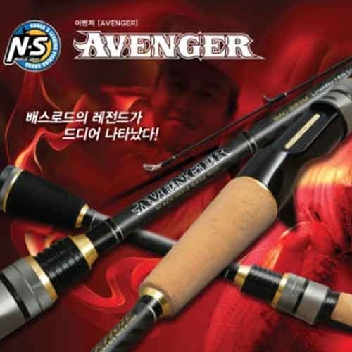 [엔에스] 어벤져 민물루어 배스낚시대 672MH,692H,712XH