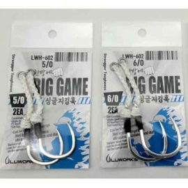 [루웍스] 한방에 빅게임 싱글 지깅훅 LWH-602