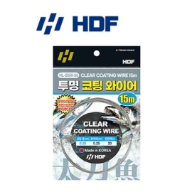 [해동] HL-2059 투명 코팅 와이어 갈치 자작 채비