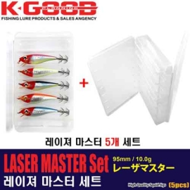 [배스랜드] 레이저 마스터세트 에기세트 쭈꾸미 갑오징어
