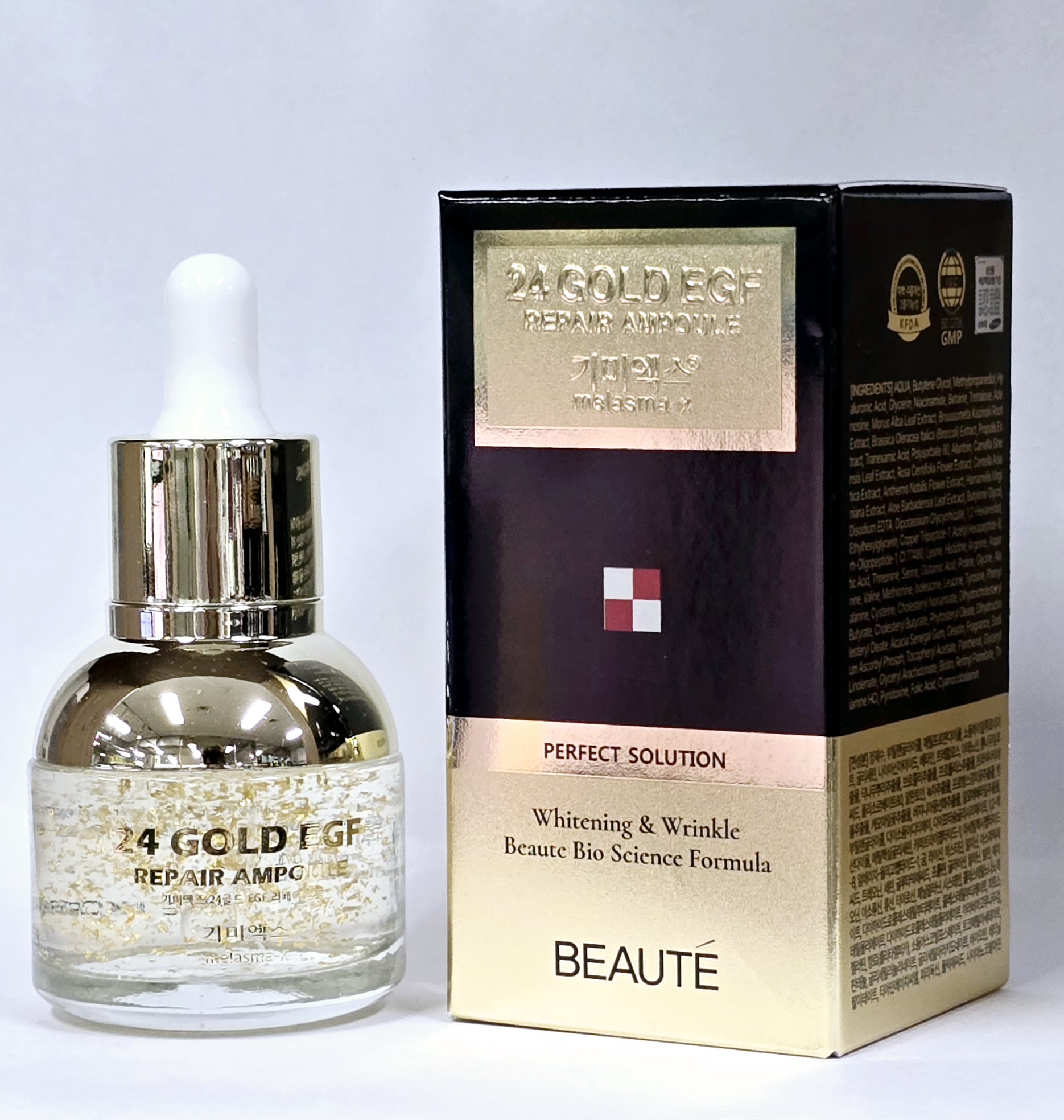 Melasma-X 24k Gold EGF Repair Ampoule (30ml)   기미엑스 24K 골드 EGF 리페어엠플 (30ml)
