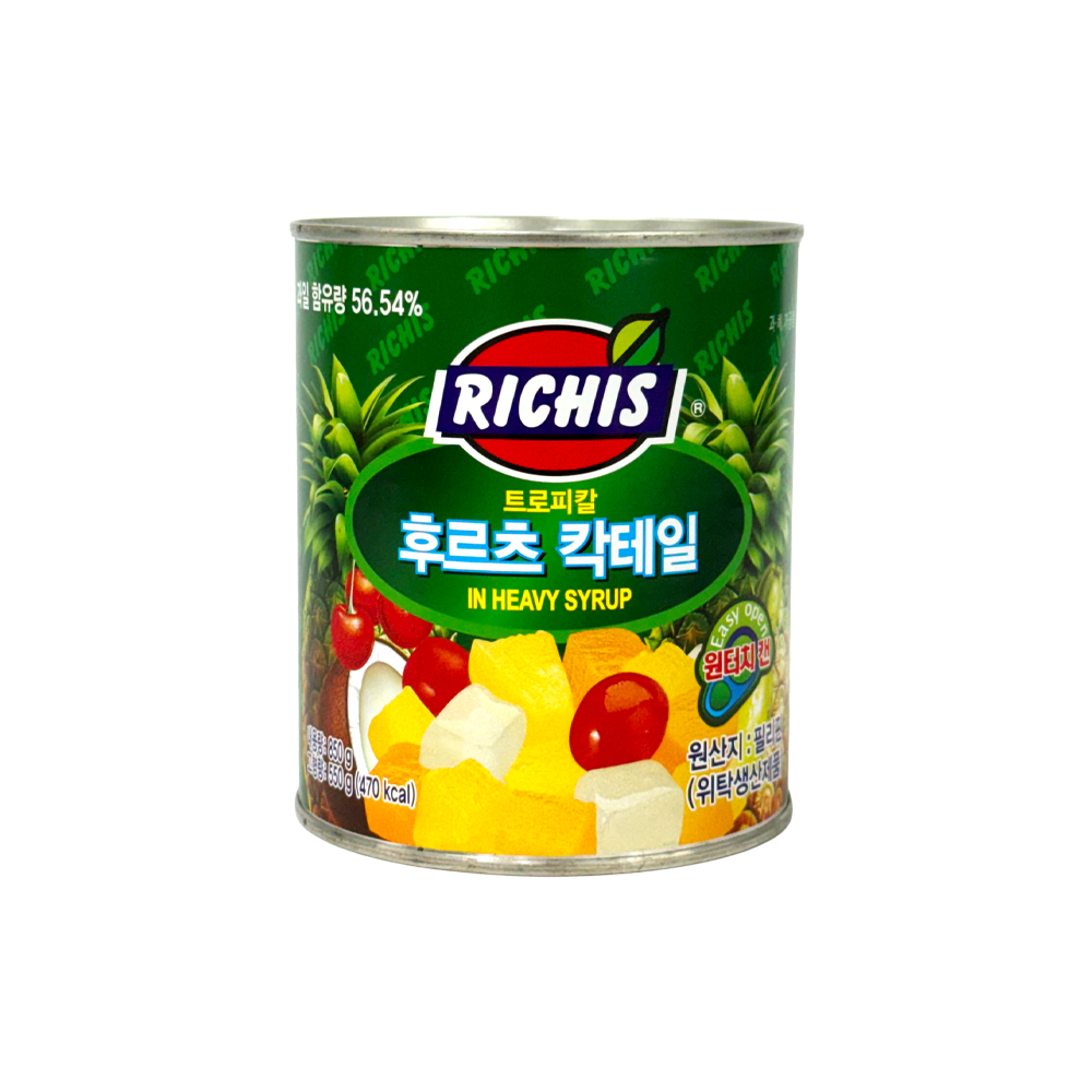 리치스 트로피칼 후르츠칵테일 원터치 850g