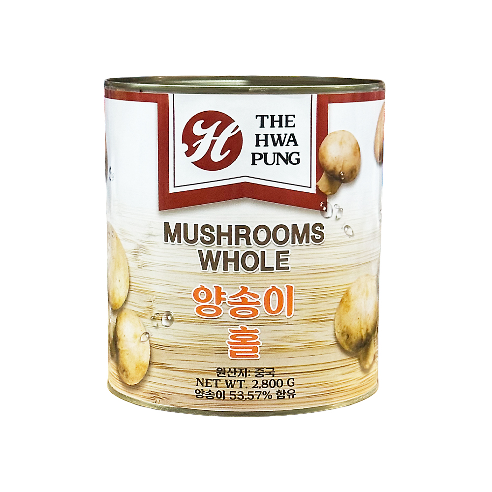 화풍 양송이 홀 2.8kg