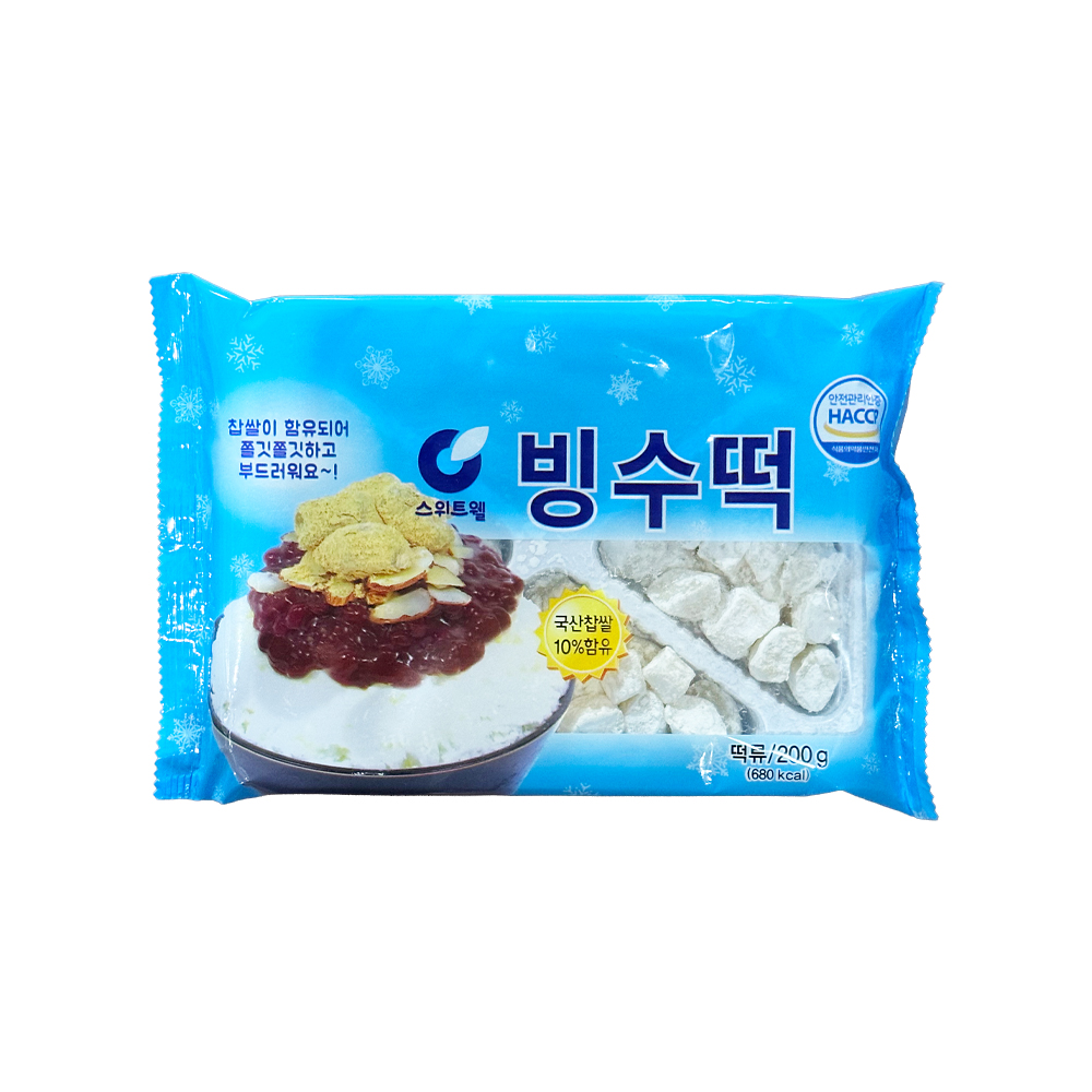 스위트웰 빙수떡 200g