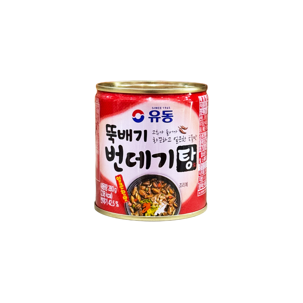 유동 뚝배기 번데기탕 얼큰한맛 280g
