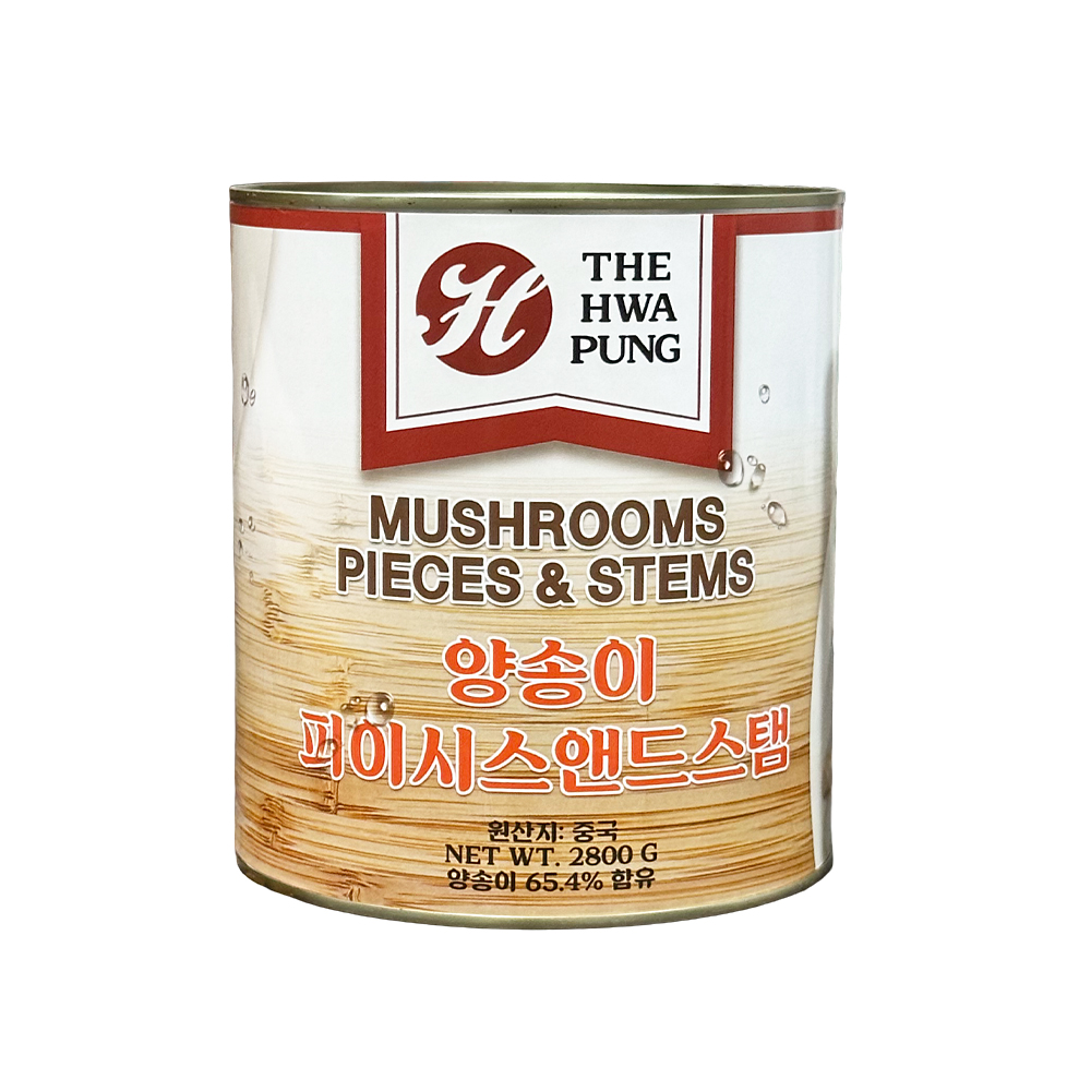 화풍 양송이 피이시스앤드스탬 2.8kg /슬라이스(PNS)