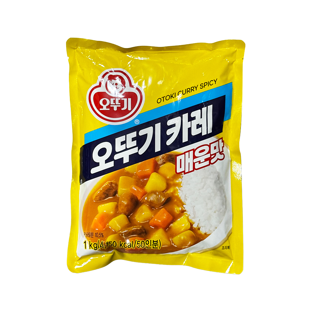 오뚜기 카레 매운맛 1kg