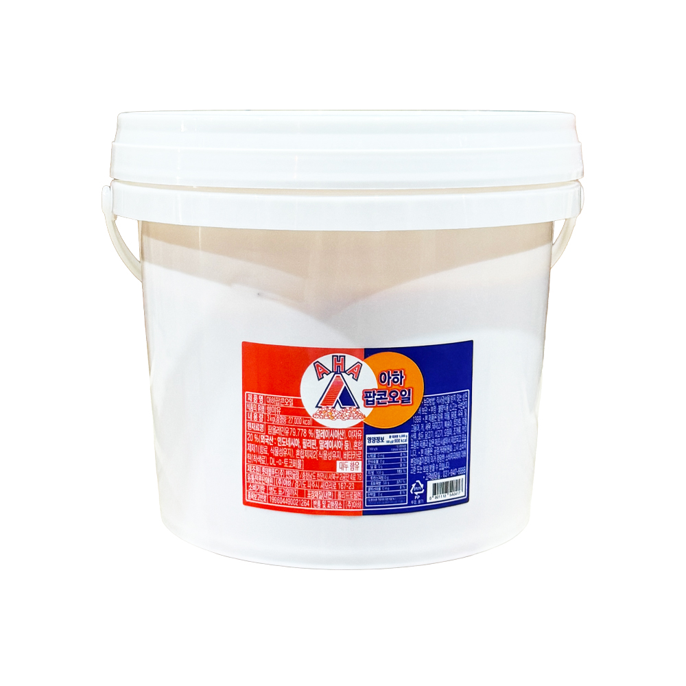 아하팝 팝콘오일 3kg