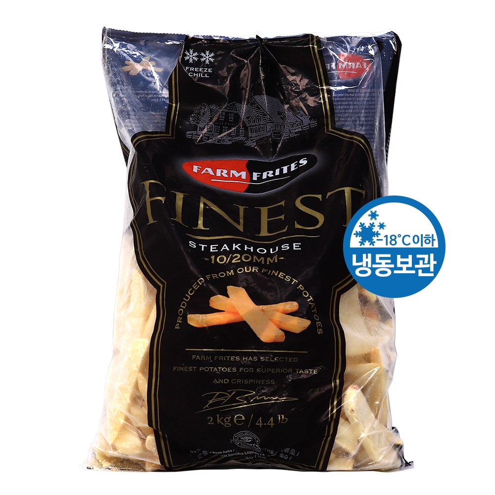 팜프리츠 화이니스트 스테이크하우스10/20mm 2kg/냉동