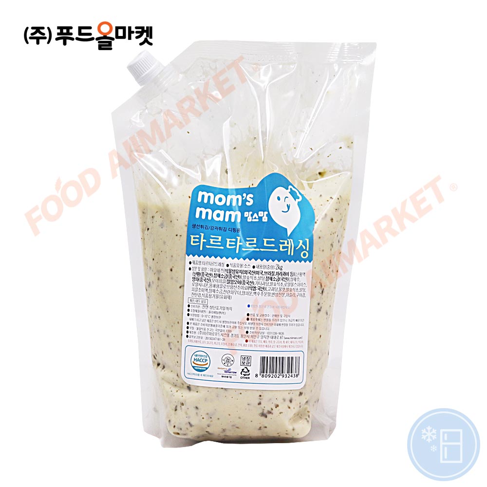 맘스맘 타르타르드레싱 2kg /냉장