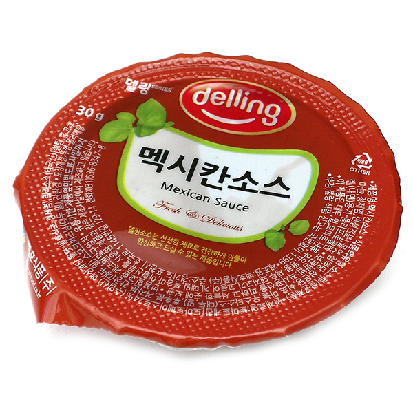 델링 일회용 멕시칸소스 한박스(30gx100ea)