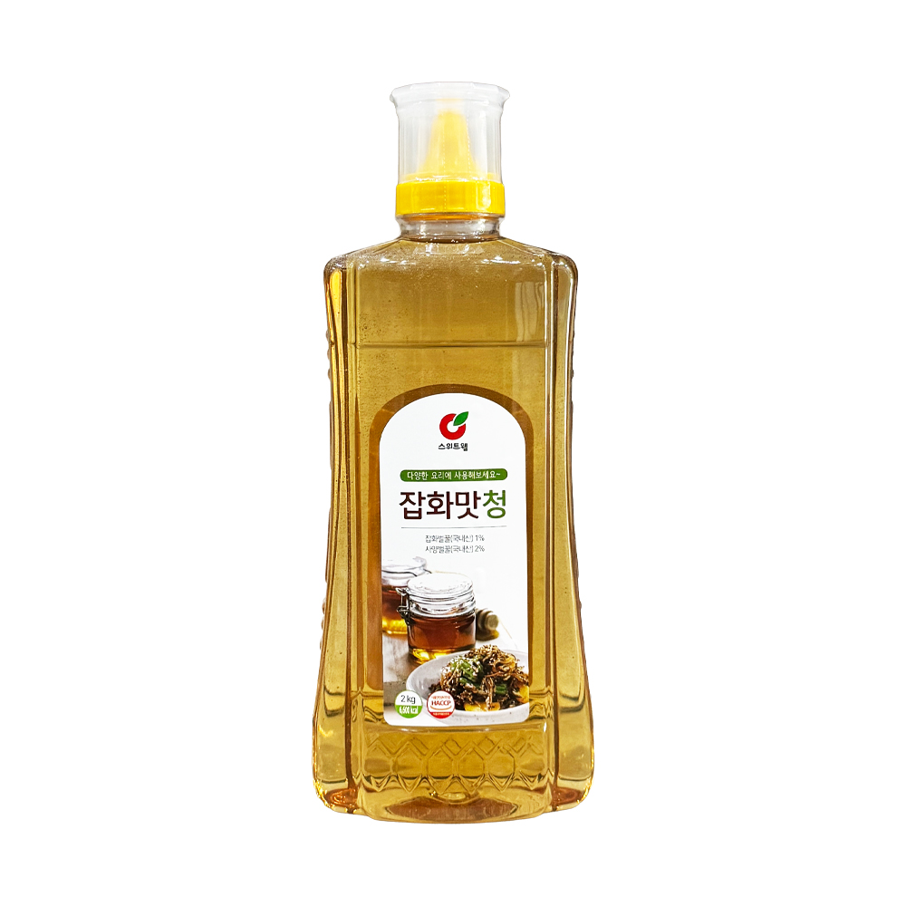 스위트웰 잡화맛청 2kg /튜브