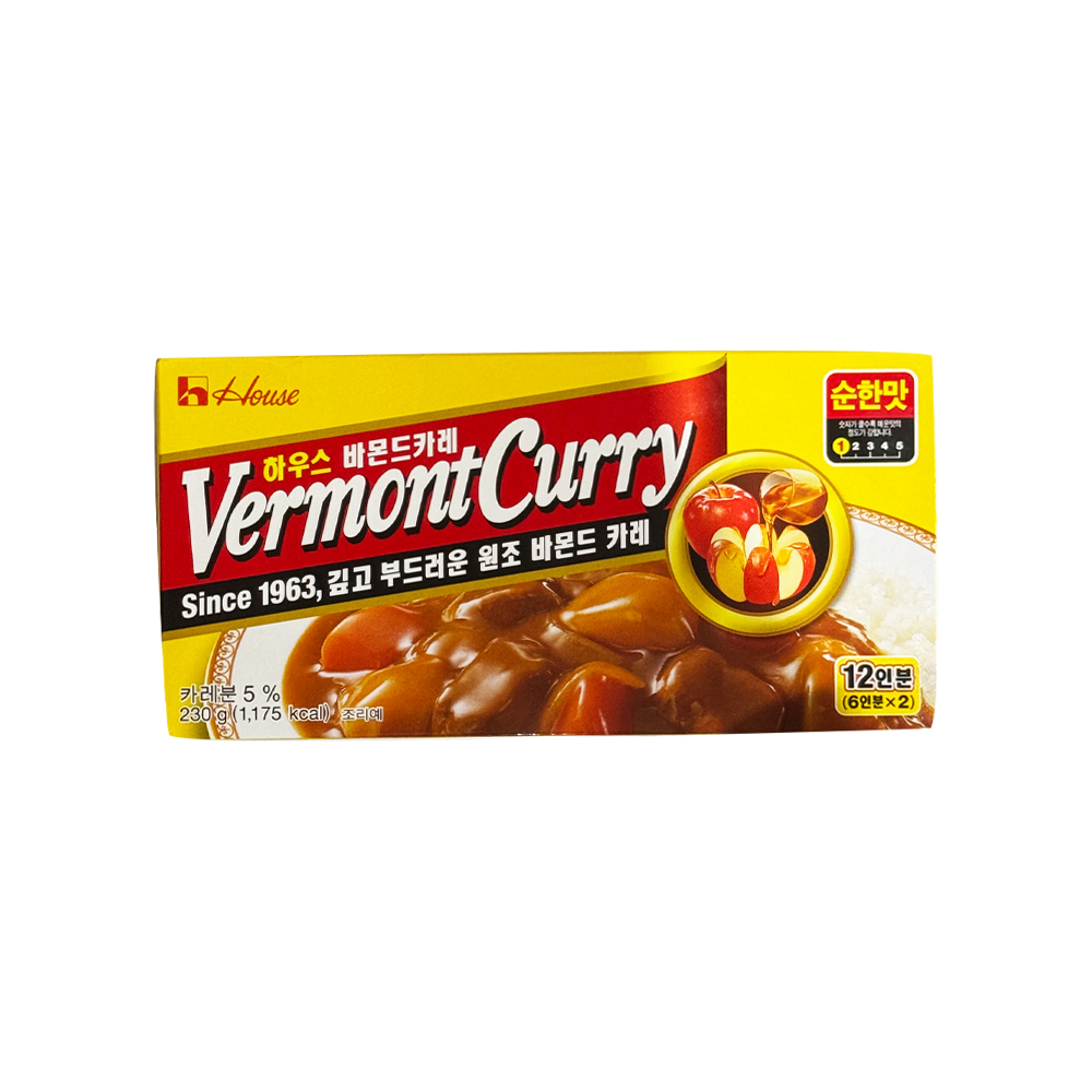 하우스 바몬드카레 순한맛 230g /Vermont Curry MILD