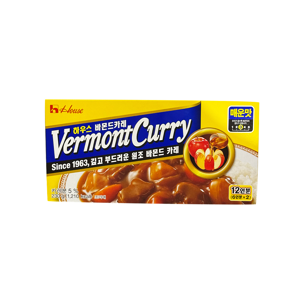 하우스 바몬드카레 매운맛 230g /Vermont Curry HOT