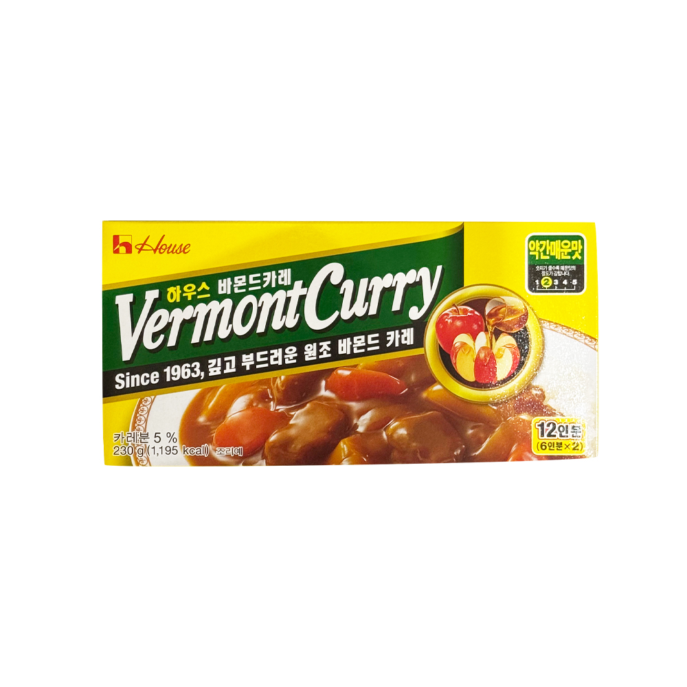하우스 바몬드카레 약간매운맛 230g /MEDIUM HOT