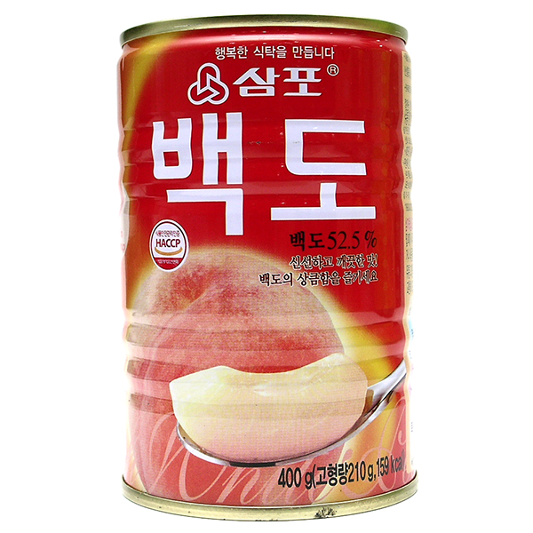 삼포 백도슬라이스 400g