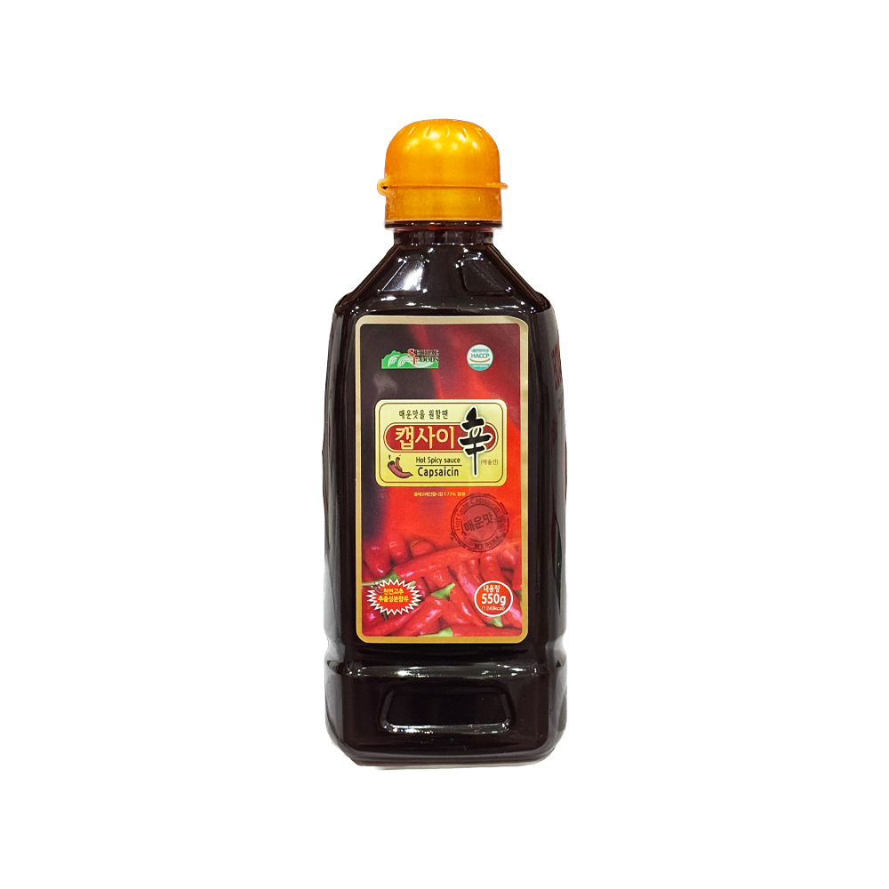 서해 캡사이신 매운맛소스 550g