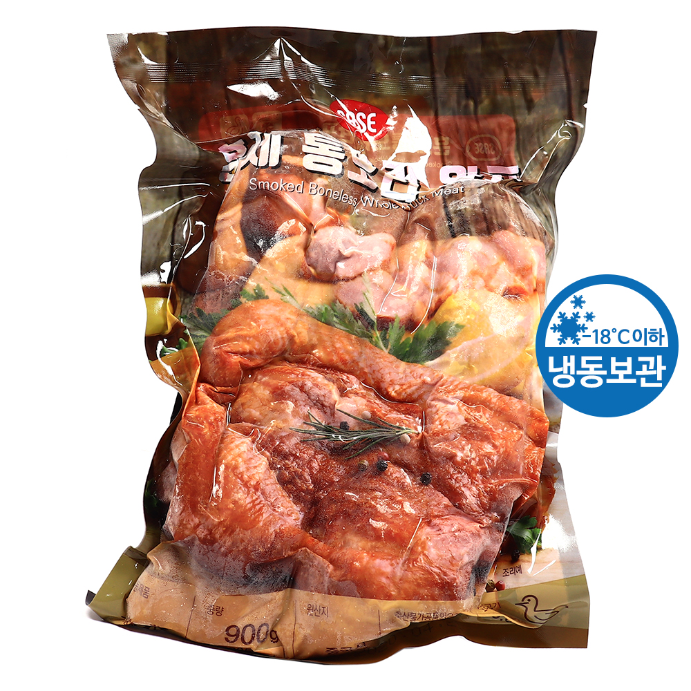 사세 훈제통오리완포 900g /냉동 훈제오리