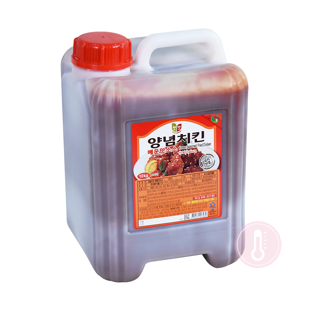 청우 더진한 양념치킨 매운맛소스 10kg