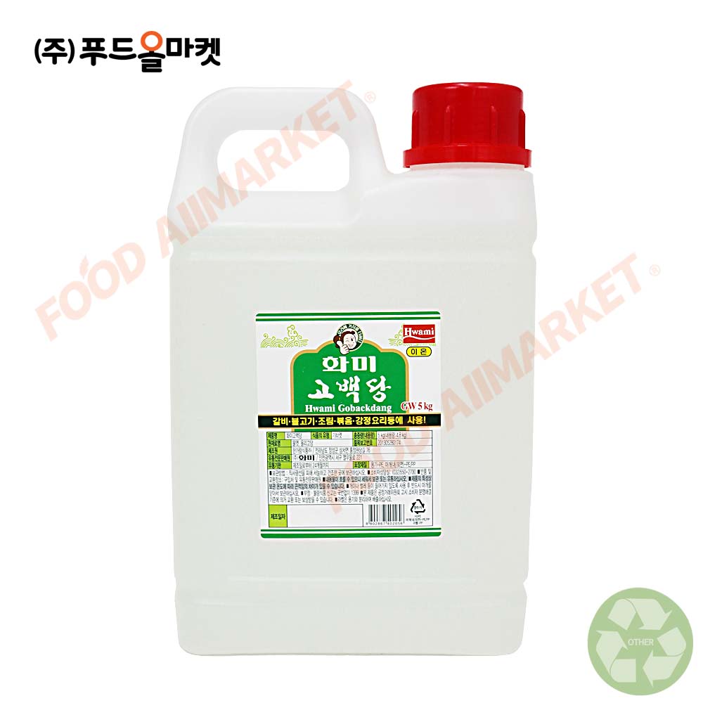 화미 고백당 이온물엿 5kg 업소용