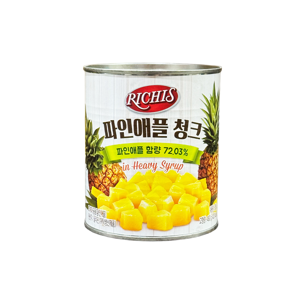 리치스 파인애플 청크 836g