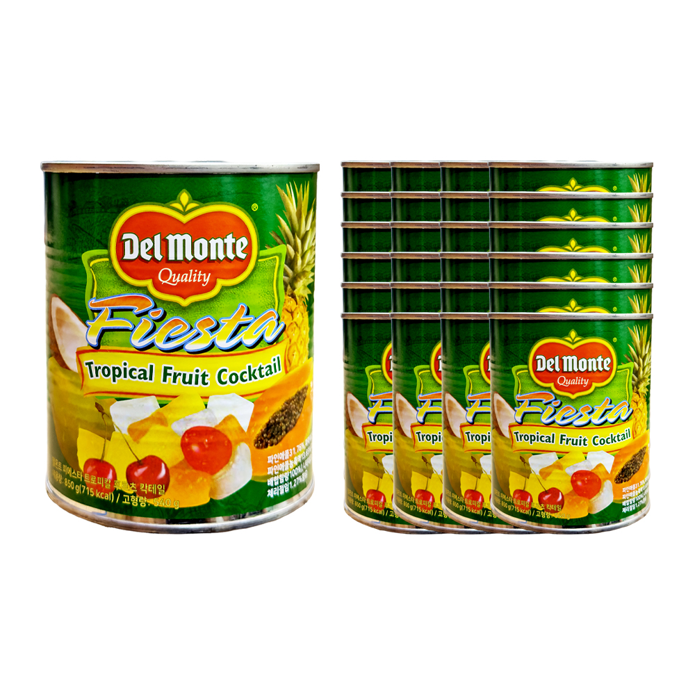 델몬트 피에스타 트로피칼 후르츠 믹스 850g 한박스 (850g x 24ea)